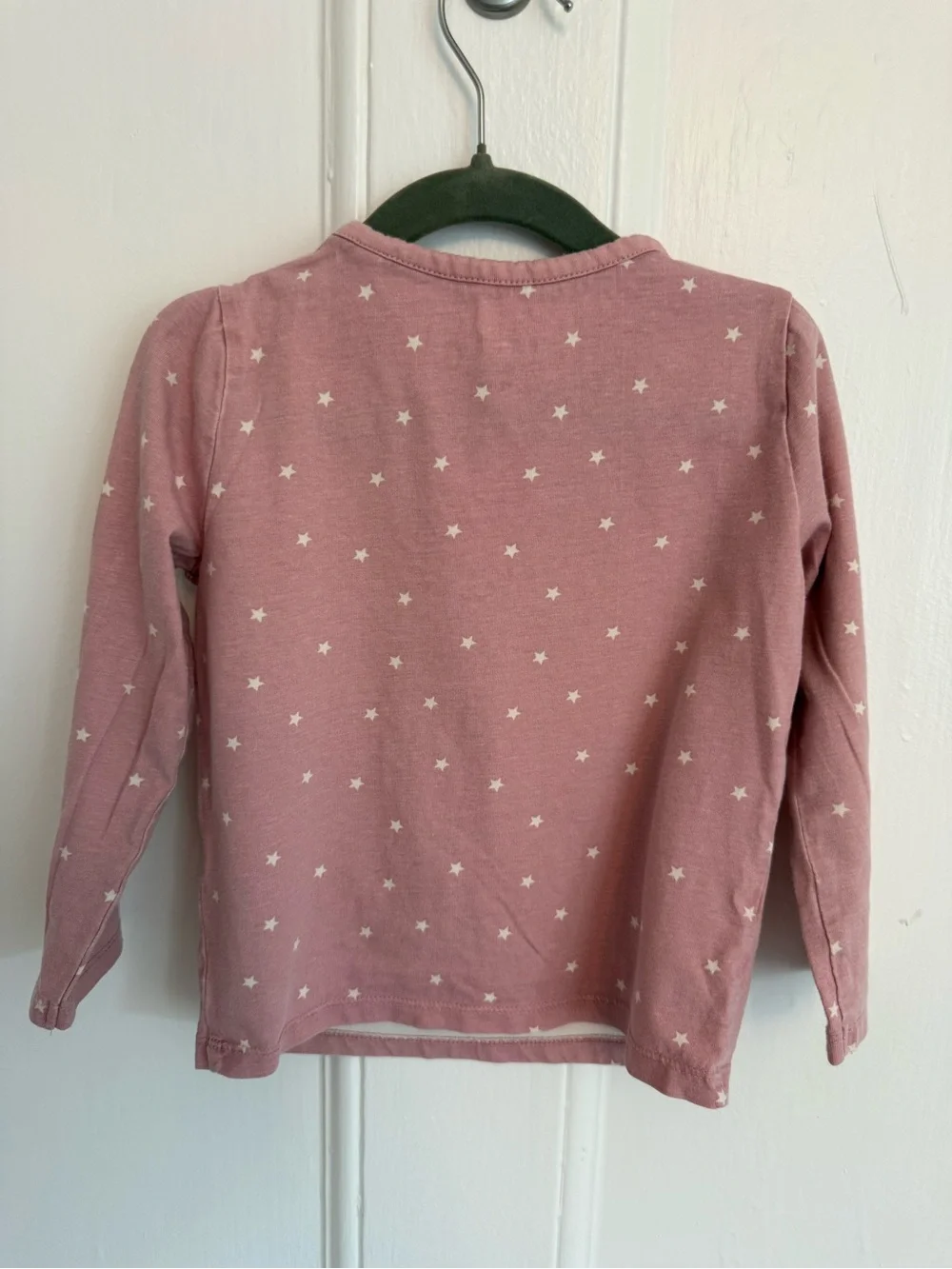 Mini Boden Pink Long-Sleeve Halloween Top with Puppy & Pumpkin Appliqués